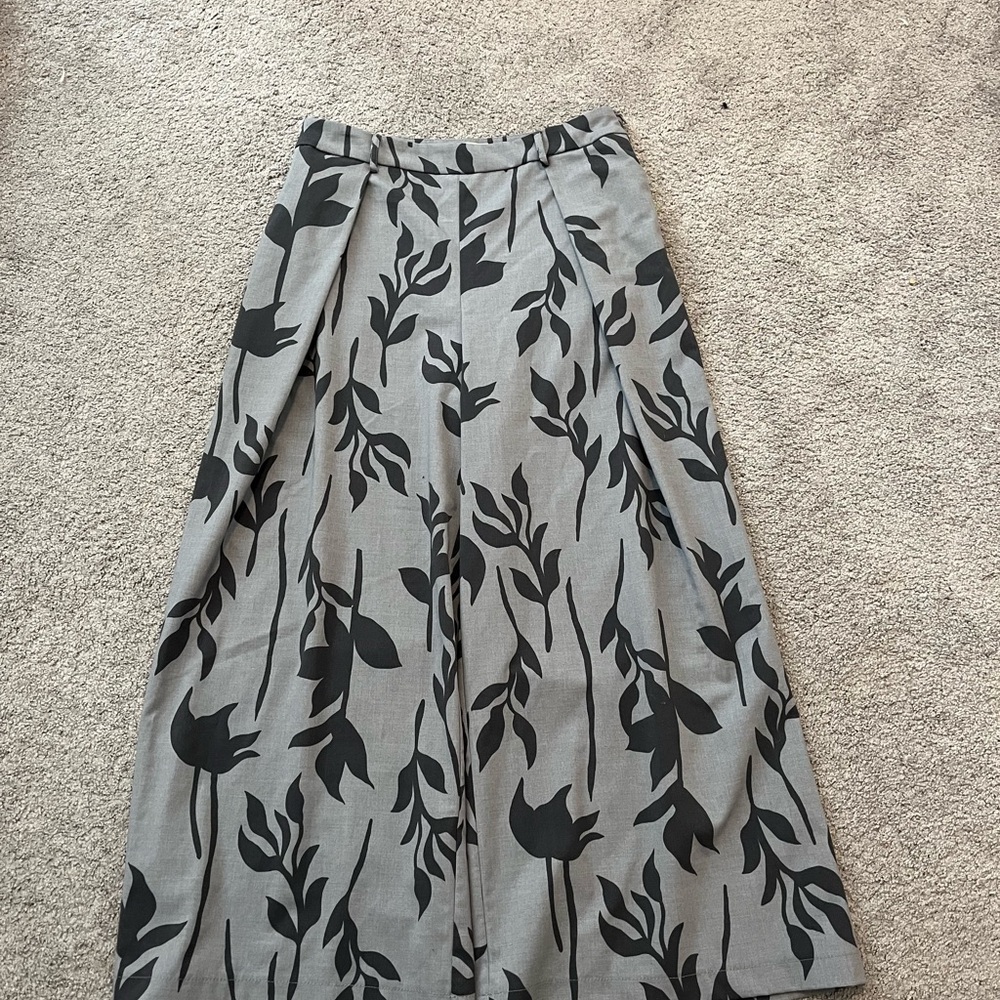 Via Bovio size L made in Italy wide leg pants